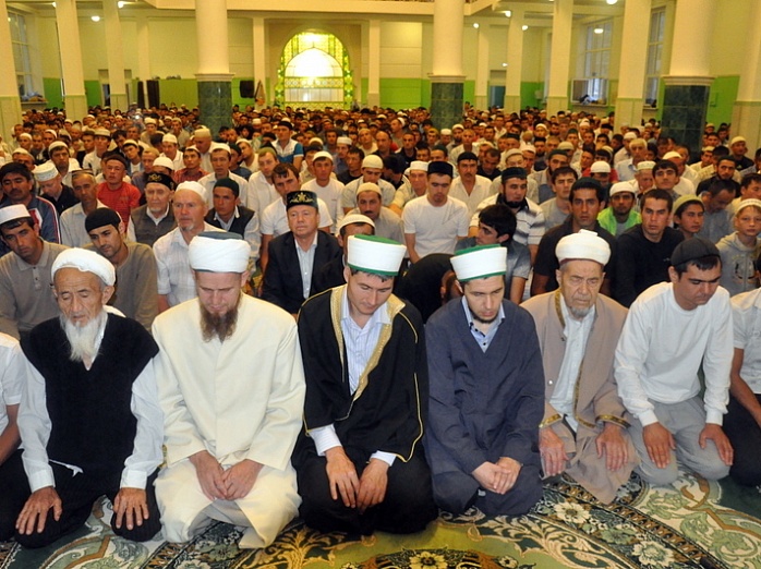 Священный праздник мусульман в Самарской Соборной Мечети